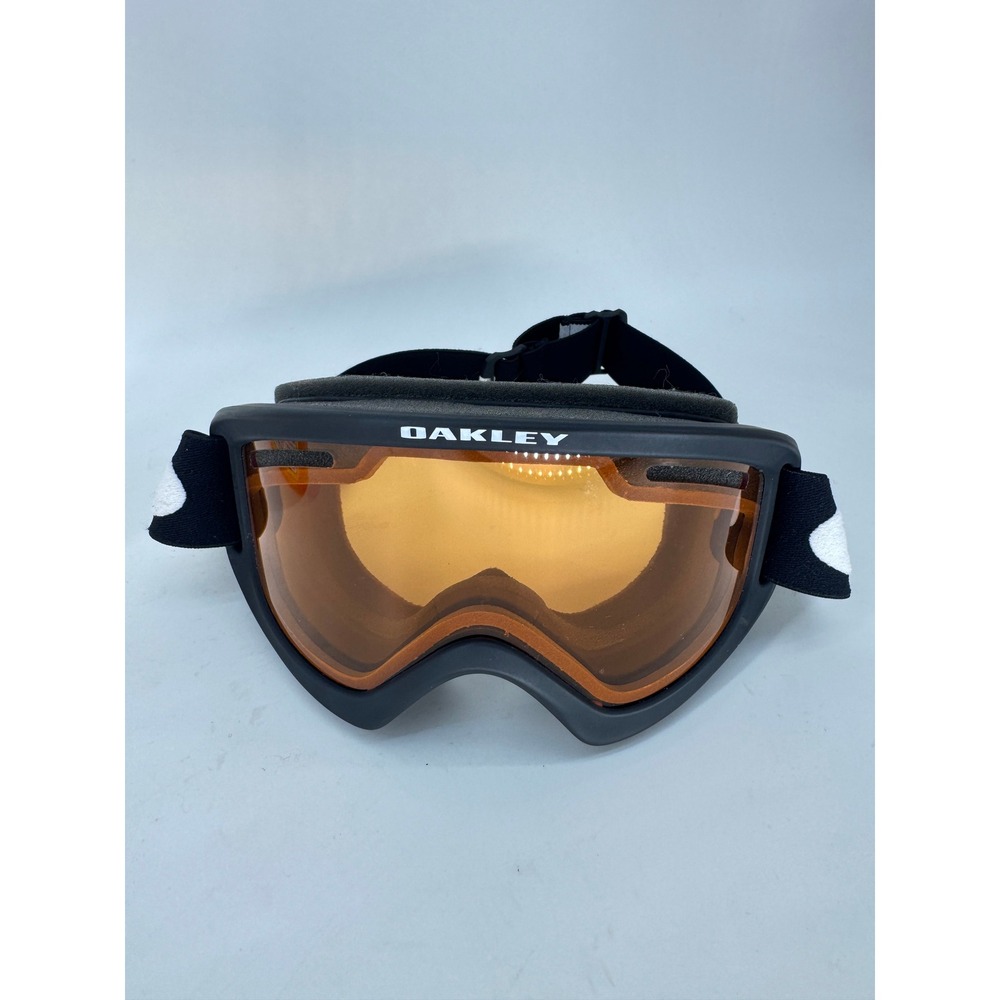 Oakley O-Frame 2.0 Pro Snow Goggles Unisex OS Black Orange Ski Snowboard